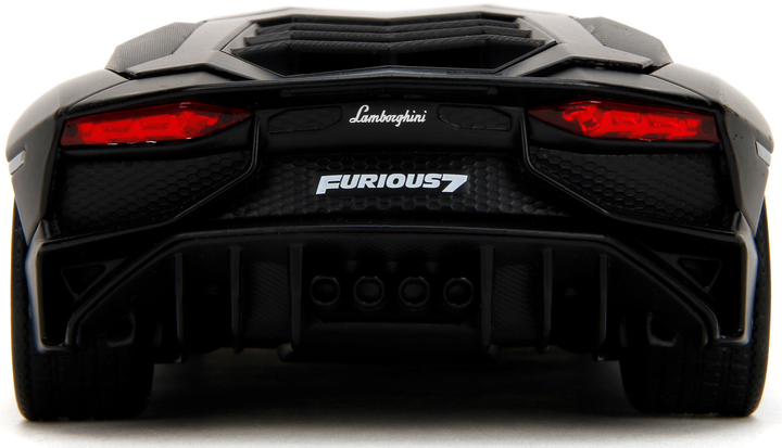 Автомобіль Simba Jada F&F Lamborghini Aventad Чорний (4006333099625) - зображення 9