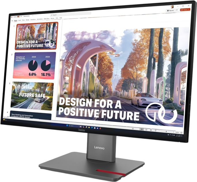 Monitor 27" Lenovo ThinkVision P27QD-40 (64B3ZAT2EU) - obraz 2