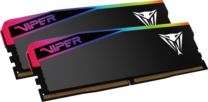Pamięć RAM Patriot DDR5-6000 32768MB PC5-48000 (Kit of 2x16384) Viper Elite 5 RGB Ultra Black (VEUR532G6028K) - obraz 2