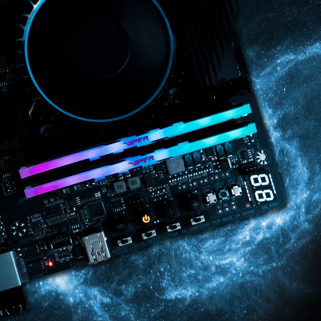 Оперативна пам'ять Patriot DDR5-6000 49152MB PC5-48000 (Kit of 2x24576) Viper Venom RGB Matte Black (PVVR548G600C36K) - зображення 16