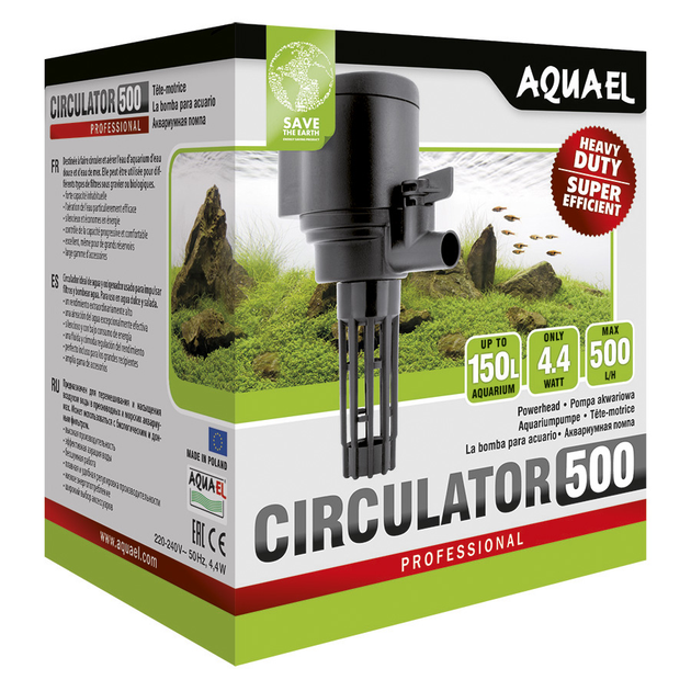 Помпа для аквариума AquaEl Circulator 500 до 150 л - изображение 4