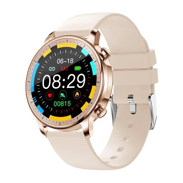 Смарт часы Colmi V23 PRO Gold с тонометром, пульсометром, термометром. - изображение 3
