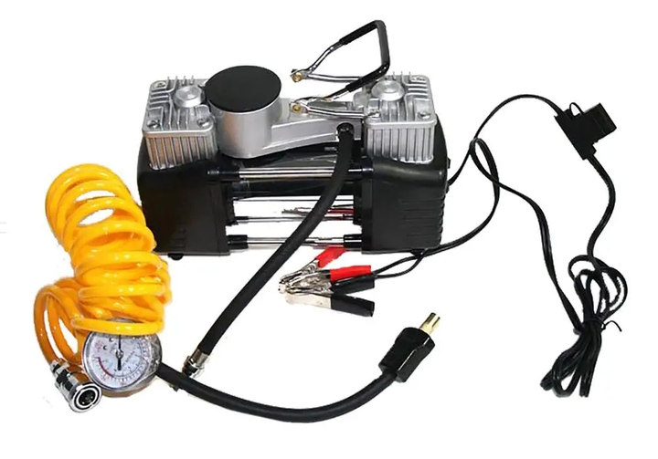 Автомобільний компресор Bottari Double 30 12 В з подвійним поршнем 30 мм (8052194240672) - зображення 1