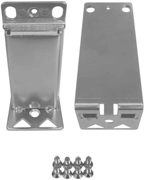 Zestaw do montażu w szafie 19" Cisco do Cisco C1200 ta C1300 Silver (RCKMNT-CMPCT-1K=) - obraz 1