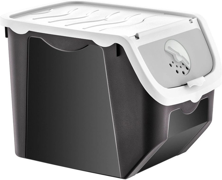 Контейнер для овочів та фруктів Orion з кришкою Білий 12 л (5907610283227) - зображення 1