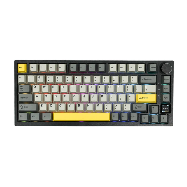 Ігрова клавіатура Ajazz AK820 Pro Starry Sky Grey - изображение 2