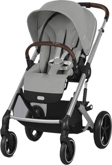 Wózek spacerowy sportowy Cybex Balios S Lux Stone Grey Gold 524001179 (4063846476152) - obraz 1