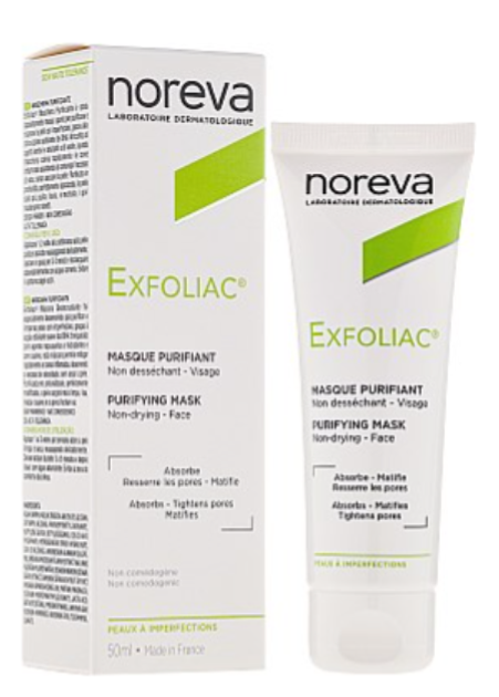 Маска для обличчя Noreva Laboratoires Exfoliac очищувальна 50 мл (3571940002227) - зображення 1