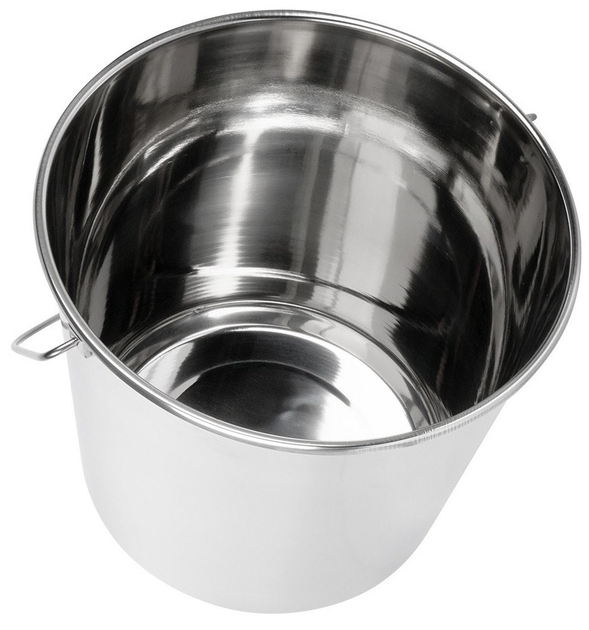 Відро харчове Orion сталеве Сріблясте 12 л (8595116788222) - зображення 2