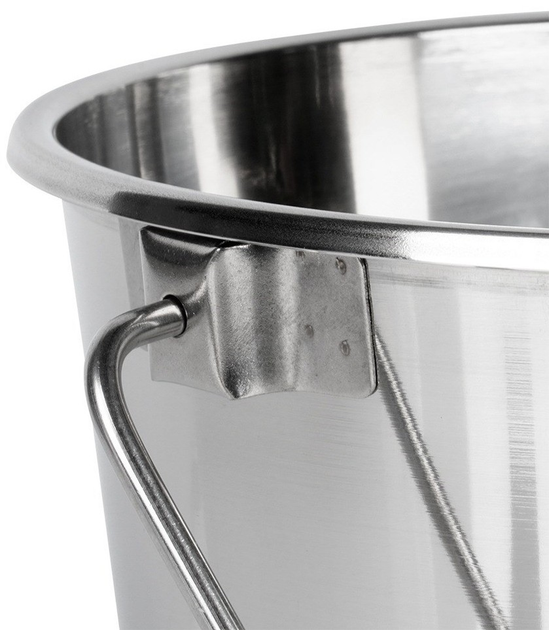 Відро харчове Orion сталеве Сріблясте 8 л (8595116788215) - зображення 3