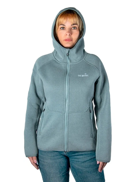 Куртка жіноча флісова Norfin Women SNOWCREST (світло-сіра, PL+віскоза) S (205330) 389501-S - Фото 10 Куртка жіноча флісова Norfin Women SNOWCREST (світло-сіра, PL+віскоза) S (205330) 389501-S - изображение 10