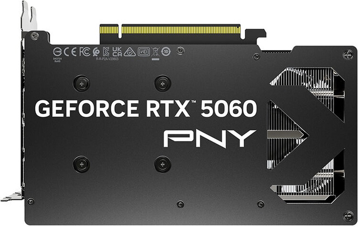 Karta graficzna PNY PCI-Ex GeForce RTX 5060 Dual Fan 8GB GDDR7 (128bit) (2497/28000) (HDMI, 3 x DisplayPort) (VCG50608DFXPB1) - obraz 7