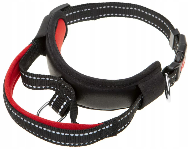 Нашийник для собак Comfy by AquaEl Tom Norw з кільцем для повідця L x 2.5 (5905546329354) - зображення 3