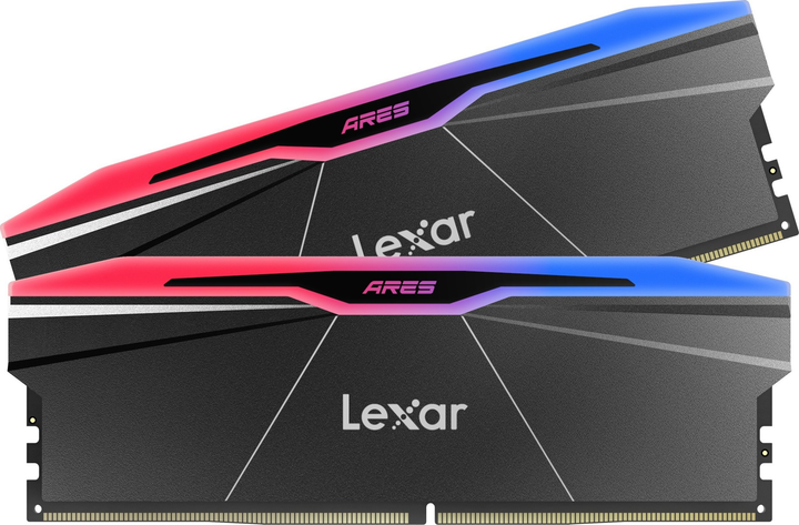 Pamięć RAM Lexar DDR5-6000 32768MB PC5-48000 (Kit of 2x16384) ARES Gen2 RGB (LD5U16G60C28BR-RGD) - obraz 2