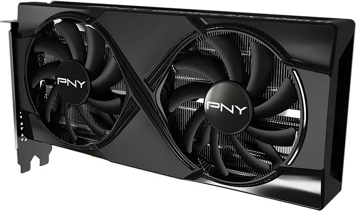 Karta graficzna PNY PCI-Ex GeForce RTX 5060 Ti VERTO OC Dual Fan 16GB GDDR7 (128bit) (2692/28000) (HDMI, 3 x DisplayPort) (VCG5060T16DFXPB1-O) - obraz 4