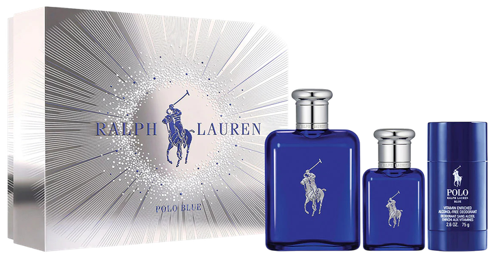 Набір для чоловіків Ralph Lauren Eau de Toilette 125 мл + Дезодорант-стік 75 г + Eau de Toilette 40 мл (3605973052451) - зображення 1
