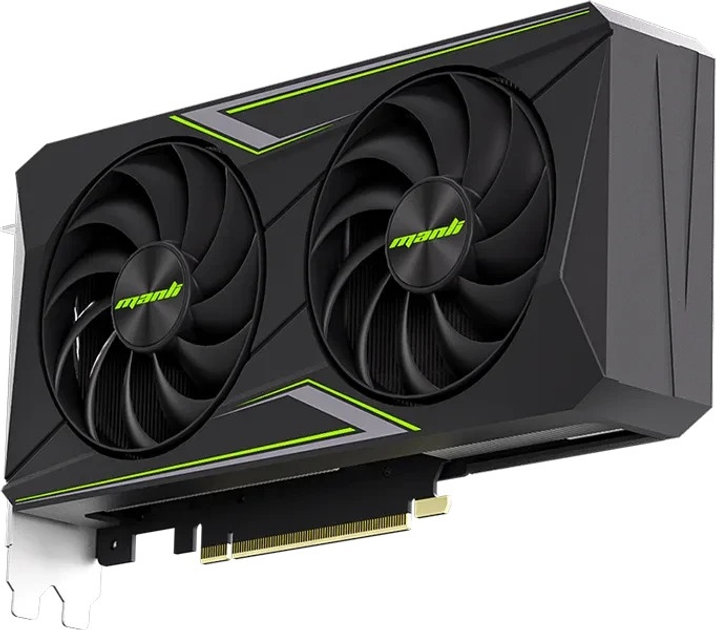 Відеокарта Manli PCI-Ex GeForce RTX 5060 Ti Nebula 8GB GDDR7 (128bit) (2572/28000) (HDMI, 3 x DisplayPort) (N777506TIM26500) - зображення 2