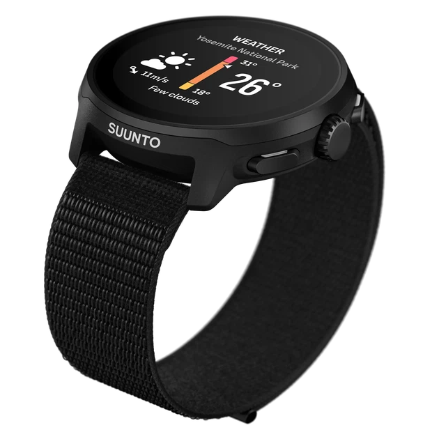 Смарт часы SUUNTO RUN ALL BLACK W/ TEXTILE STRAP - Фото 4 Смарт часы SUUNTO RUN ALL BLACK W/ TEXTILE STRAP - изображение 4