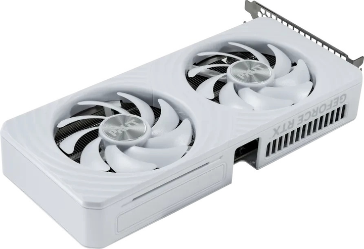 Karta graficzna Palit PCI-Ex GeForce RTX 5060 Ti White OC 8GB GDDR7 (128bit) (2602/28000) (HDMI, 3 x DisplayPort) (NE7506TU19P1-GB2062M) - obraz 3