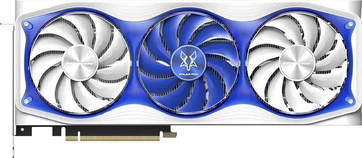 Karta graficzna Manli PCI-Ex GeForce RTX 5070 Polar Fox OC 12GB GDDR7 (192bit) (2542/28000) (HDMI, 3 x DisplayPort) (N76450700M36331) - obraz 1