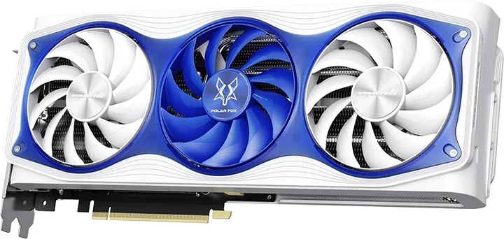 Karta graficzna Manli PCI-Ex GeForce RTX 5070 Polar Fox OC 12GB GDDR7 (192bit) (2542/28000) (HDMI, 3 x DisplayPort) (N76450700M36331) - obraz 2