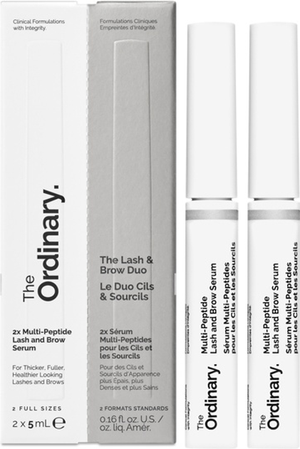 Serum do rzęs i brwi The Ordinary The Lash & Brow Duo 2 x 5 ml (769915233278) - obraz 1