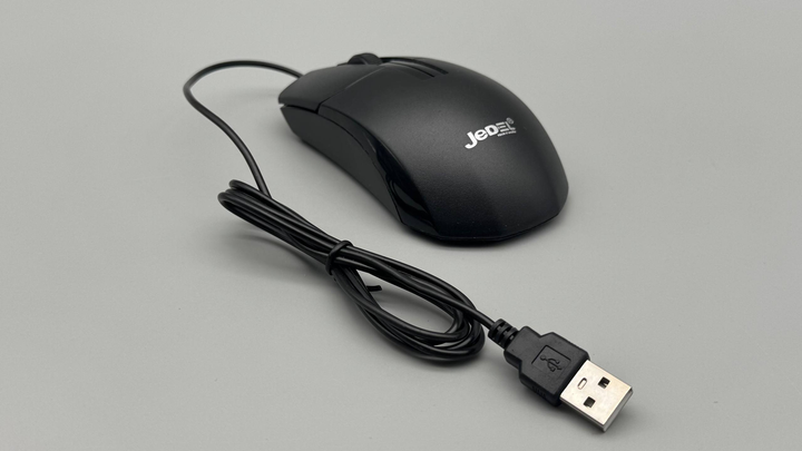 Комплект JEDEL G18: проводная клавиатура + мышь USB - изображение 4