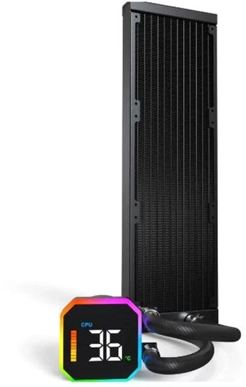 Chłodzenie wodne Montech HyperFlow Digital 360 (HYPERFLOW DIGITAL 360 (B)) - obraz 3