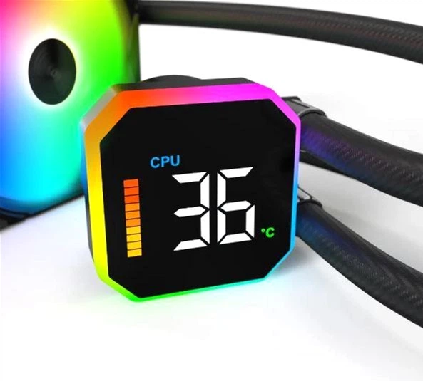 Chłodzenie wodne Montech HyperFlow Digital 360 (HYPERFLOW DIGITAL 360 (B)) - obraz 4