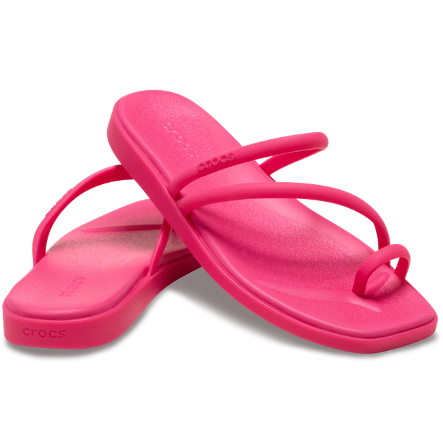 Шлепанцы Crocs Miami Toe Loop Sandal W 39 (EU 39-40) Малиновый