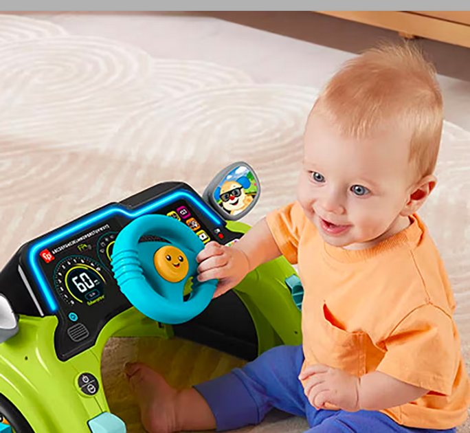 Інтерактивний розвиваючий центр Fisher-Price Laugh and Learn Водій HYR91 (194735254699) - зображення 5