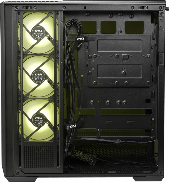 Корпус MSI MAG PANO 130R PZ Black - зображення 6