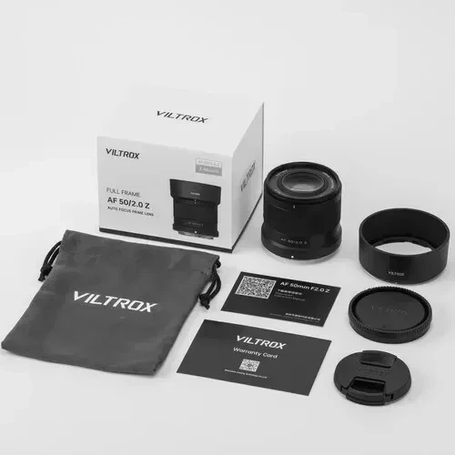 Объектив VILTROX AF 50mm f/2 Air Z mount для Nikon Z AF 50/2.0 Z автофокусный Nikon Z - изображение 4