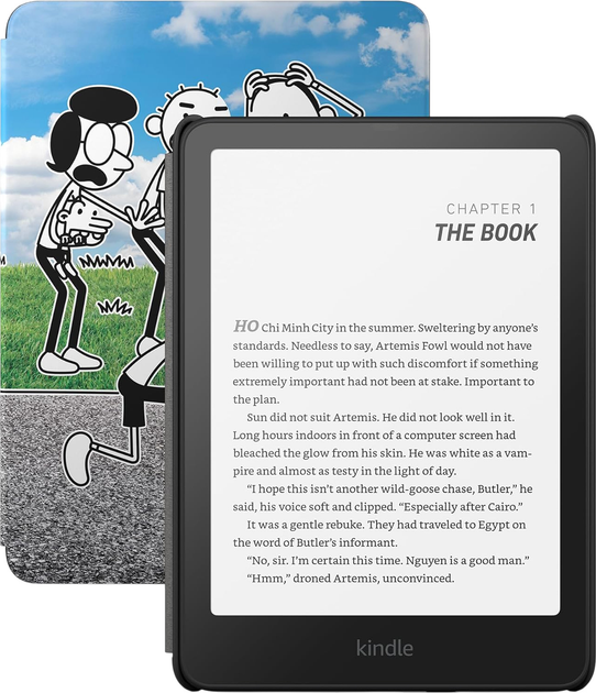 Електронна книга Amazon Kindle Paperwhite Kids 16GB Diary of a Wimpy Kid (B0CFPHTNHV) - зображення 1