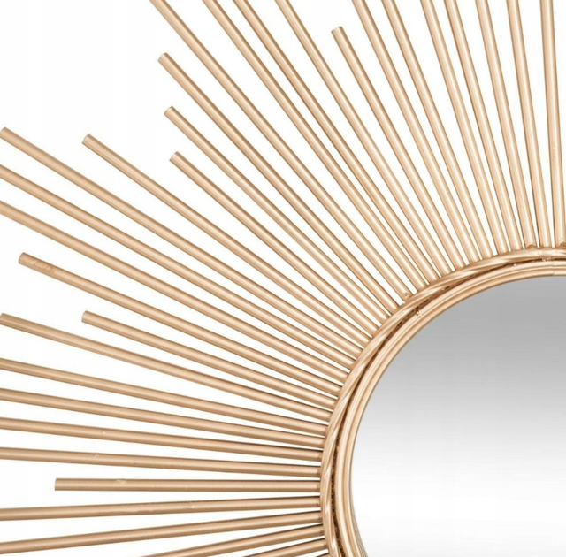 Декоративне дзеркало настінне Atmosphera 150647 GOLD SUN 98.5 cм (3560234479388) - зображення 2