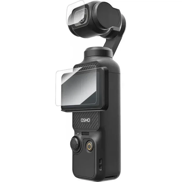 Защитное стекло для DJI OSMO POCKET 3 на дисплей и объектив от TELESIN код S6-FLM-01-TDJ (126) - Фото 4 Защитное стекло для DJI OSMO POCKET 3 на дисплей и объектив от TELESIN код S6-FLM-01-TDJ (126) - изображение 4