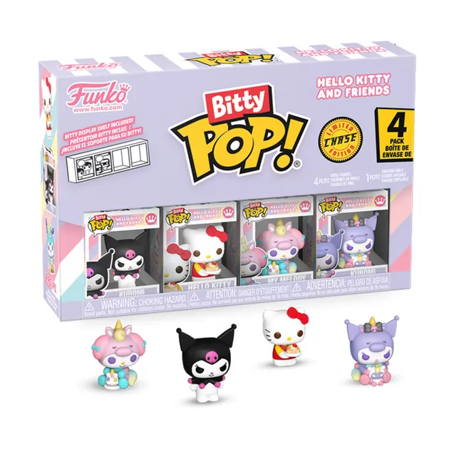 Набор фигурок Bitty Pop Хеллоу Китти пак Hello Kitty 4 Pack 3 см FBP HK 02 - Фото 1 Набор фигурок Bitty Pop Хеллоу Китти пак Hello Kitty 4 Pack 3 см FBP HK 02 - изображение 1