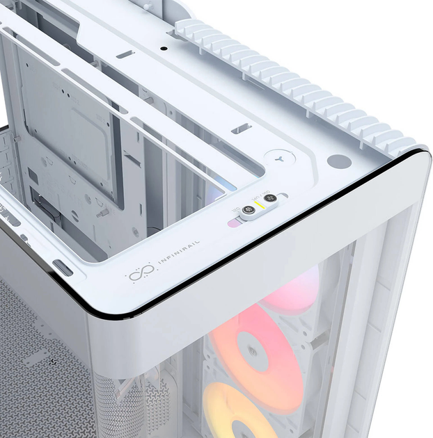 Корпус Corsair Frame 4500X RS-R ARGB Panoramic Glass Mid-Tower White (CC-9011315-WW) - зображення 15
