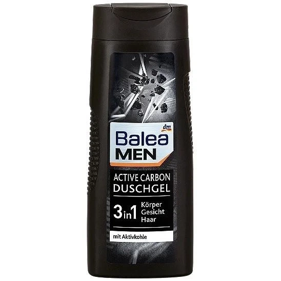 Гель для душа с активированным углем Balea Men Active Carbon Duschgel, 300 мл - изображение 2