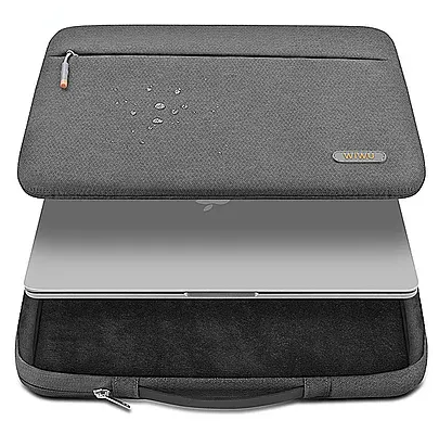 Чехол-сумка WIWU Pilot Sleeve для MacBook 15.6 / 16'' (Grey) [57185] - изображение 6