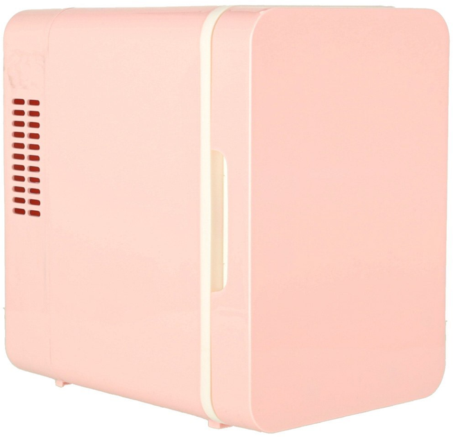 Mini lodówka turystyczna Ikonka 4 l 12 V/220 V Różowa (5903039767515) - obraz 3