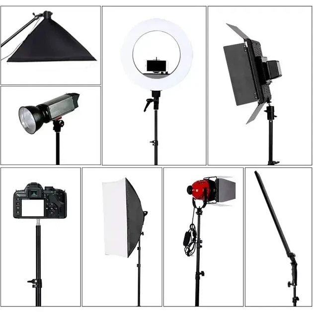 Штатив студийный 210 см PULUZ G Prof - Фото 4 Штатив студийный 210 см PULUZ G Prof - изображение 4