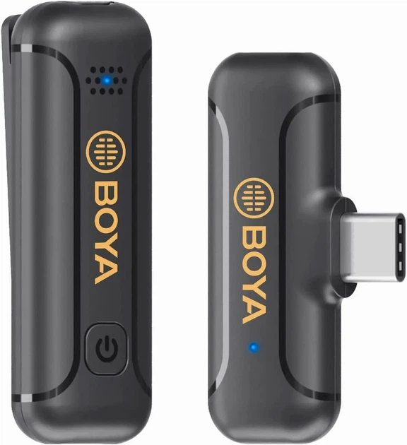 Мікрофонна радіосистема Boya BY-WM3T2-U1 USB Type-C - Фото 2 Мікрофонна радіосистема Boya BY-WM3T2-U1 USB Type-C - зображення 2
