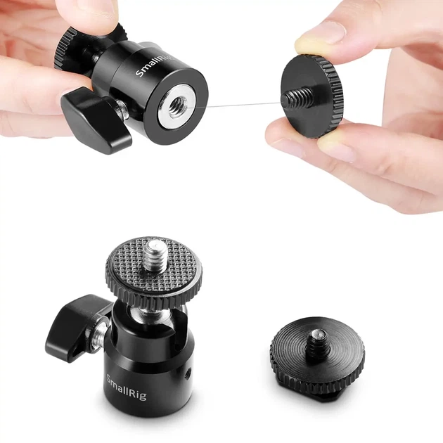 Штативная головка на башмак SmallRig 2059 для камеры, стабилизатора, рига, слайдера - Фото 3 Штативная головка на башмак SmallRig 2059 для камеры, стабилизатора, рига, слайдера - изображение 3
