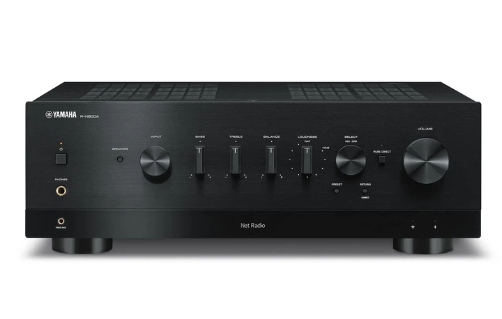AV-Ресивер Yamaha R-N800A Black + Фронтальні акустичні колонки Indiana Line Tesi 561 - изображение 2