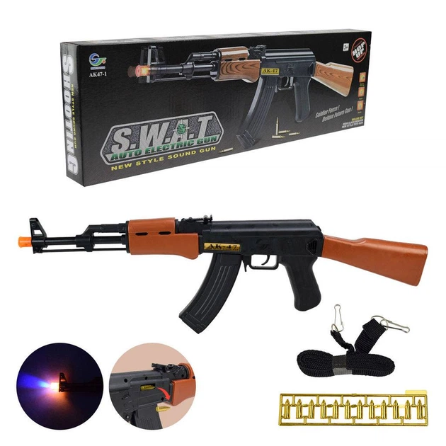 Игрушечный AK47 с подсветкой Feng Fa Toys 40см автомат калашникова