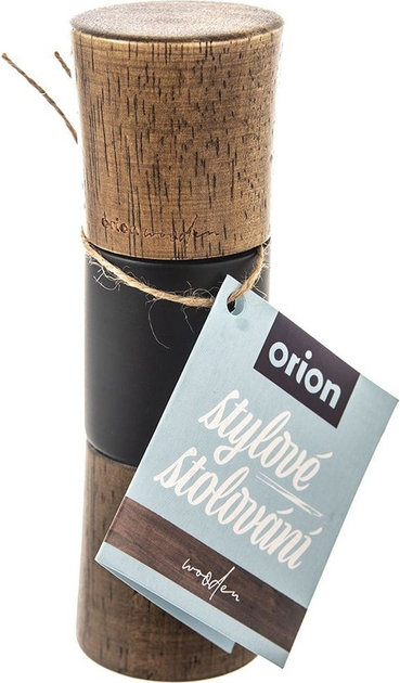 Млин Orion Wooden дерев'яний коричневий 15.5 см (8592381179977) - зображення 3