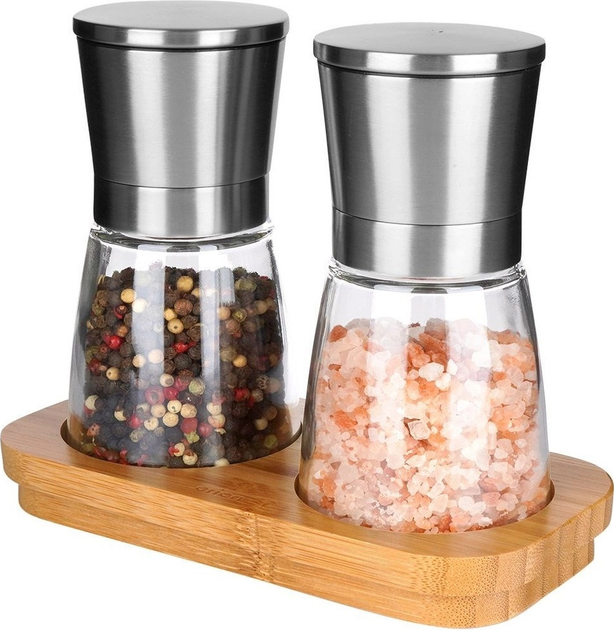 Набір млинів Orion на підстаці прозорі 14.5 см 3 елементи (8592381179625) - зображення 4