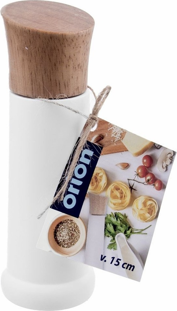 Млин Orion White Line бамбуковий білий 15 см (8592381164720) - зображення 1