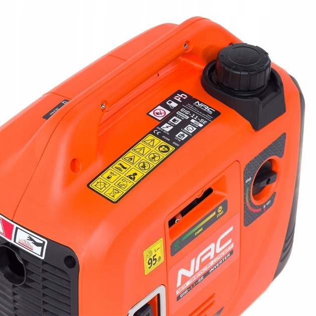 Inwertowy generator benzynowy Nac 1.2 kW 230 V GIG-11-SE (5902490783867) - obraz 2